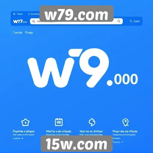 Recursos e funcionalidades do site w79.com