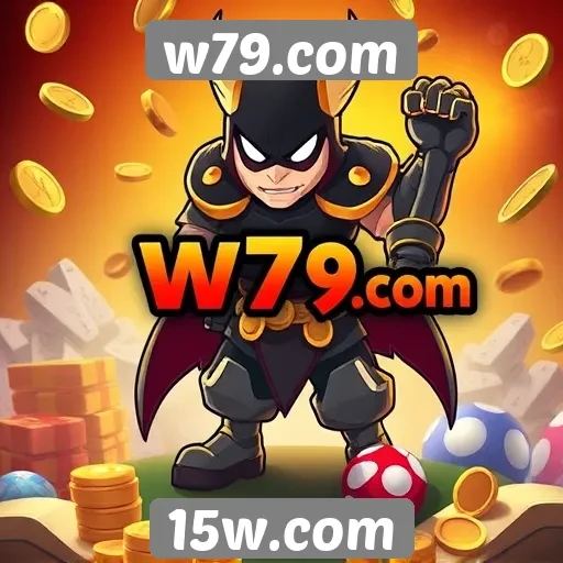 Variedade de jogos disponíveis em w79.com